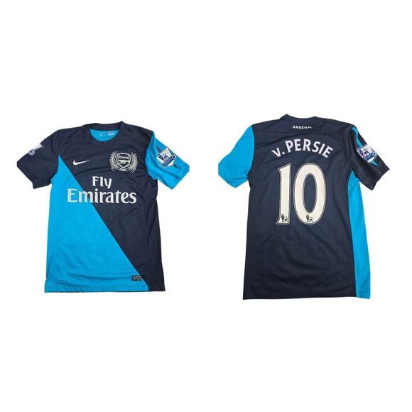 Nike Arsenal 11/12 Away Jersey Van Persie #10 Size S Stadium Version Lextra - Picture 1 of 10